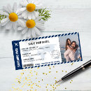 Search for boarding pass save the dates Plane ticket