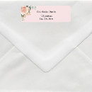 Search for confirmation return address labels Floral flower