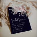 Search for navy and pink bridal shower invitations Floral