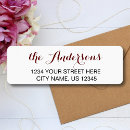 Search for family name return address labels Simple