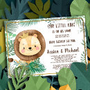 Search for lion baby boy shower invitations Across the miles