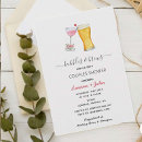 Search for bubbles and brews invitations Watercolor