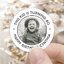 Search for happy birthday typography stickers Black and white