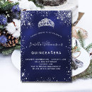 Search for under the stars birthday invitations Silver