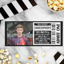 Search for black and white movie invitations Ticket