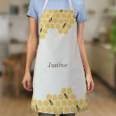Search for bee pattern aprons Honeycomb