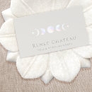 Search for moon phases business cards Healer