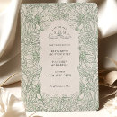 Search for cream and sage wedding invitations Bohemian