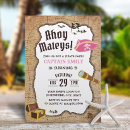 Search for treasure map birthday invitations Vintage