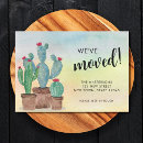 Search for cactus moving announcement cards We have moved