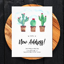 Search for moving announcement cards Botanical