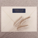 Search for blue orange return address labels Simple