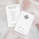 Search for earring business cards Boutique