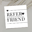 Search for client referral cards Makeup artist