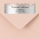 Search for silver return address labels Birthday party