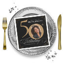Search for 50th birthday napkins Celebration