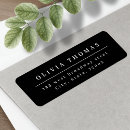 Search for deluxe return address labels Elegant