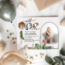 Search for gender neutral 1st birthday invitations Wild one