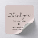 Search for hand script stickers Business