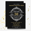 Search for vintage aged to perfection invitations Milestone