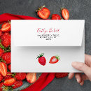Search for strawberry envelopes Red