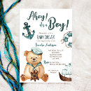 Search for little sailor baby shower invitations Anchor