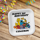 Search for elmo paper plates Kids birthday tableware
