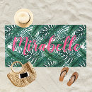 Search for palm leaf beach towels Stylish