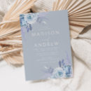 Search for baby blue wedding invitations Floral