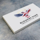 Search for patriotic business cards Bald eagle
