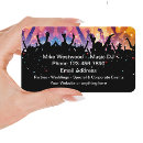 Search for club promoter business cards Music