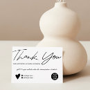 Search for business thank you cards Social media