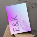 Search for gradients wedding invitations Ombre gradient
