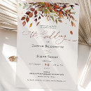 Search for playful wedding invitations Simple fall autumn