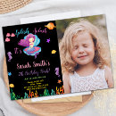Search for shell birthday invitations Mermaid