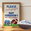 Search for football baby shower posters Sports
