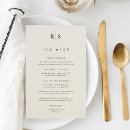 Search for formal dinner menus Simple