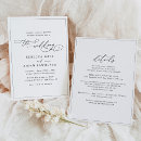 Search for black white invitations Classic