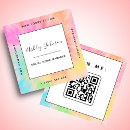 Search for social media manager business cards Qr code