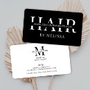 Search for hair stylist business cards Simple
