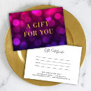 Search for holiday business gift certificates A  for you