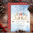 Search for gnome invitations Snowflakes