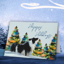 Search for collie christmas cards Snow