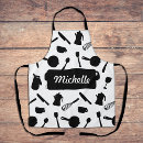 Search for monochrome aprons Black and white