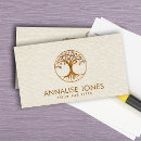 Search for health and wellness business cards Tree of life
