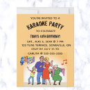 Search for karaoke birthday invitations Celebration