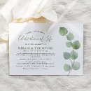 Search for simple celebration life invitations Botanical