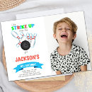 Search for girls bowling party invitations Boy