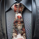 Search for christmas skulls ties Santa