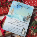 Search for arctic animals invitations Polar bear